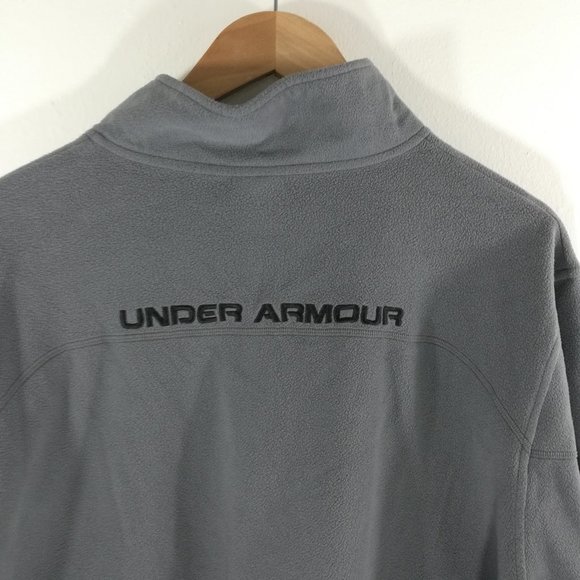 Under Armour Mens 1/4 Zip Fleece Size XXL - Picture 13 of 16